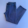 Levi's Jeans | Levi’s, Classic 501 Button Fly Straight Leg Jeans, Size 36x30 | Color: Blue/White | Size: 36