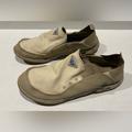 Columbia Shoes | Columbia Men's Bahama Vent Pfg Water Resistant Breathable Boat Shoe, Size 10 | Color: Brown/Cream | Size: 10