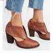 Free People Shoes | Jeffrey Campbell Free People Leather Booties 6.5 | Color: Brown | Size: 6.5