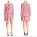 Kate Spade Dresses | Kate Spade Mini Rose Long Sleeve Silk Dress 6 | Color: Pink/Red | Size: 6