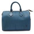 Louis Vuitton Bags | Louis Vuitton Louis Vuitton Epi Speedy 25 Handbag Boston Bag Leather Toledo B... | Color: Blue | Size: Os