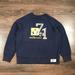 Disney Sweaters | Disney Parks Walt Disney World Mickey Mouse 71 Blue Round Neck Sweater Size Xl | Color: Blue | Size: Xl