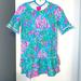 Lilly Pulitzer Dresses | Lilly Pulitzer Kailyn Dress Amalfi Blue Best Fishes | Color: Blue/Pink | Size: Mg