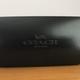 Coach Accessories | Coach Eyeglasses Case Smooth Black Leather Logo Embossed Hard Clamshell Glasses | Color: Black | Size: Os