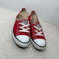 Converse Shoes | Converse Chuck Taylor All Star Red Slip On Casual Shoes Sneaker Womens Size 7 | Color: Red | Size: 7