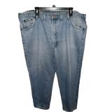 Carhartt Jeans | Carhartt Jeans 44x30 Relaxed Fit Light Wash Straight Leg Denim B17 Dst Mens Vtg | Color: Blue/White | Size: 44