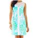 Lilly Pulitzer Dresses | Lilly Pulitzer Sofia Shift Dress Lagoon Green Wave Rider Size 4 Blue Green | Color: Blue/Green | Size: 4