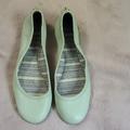 Coach Shoes | Coach August Leather Comfort Slip On Ballet Flats Light Green Size 6 | Color: Green | Size: 6