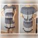 Madewell Dresses | Madewell Silk Dress. Attached 2-Piece. Women's Size 0. Stretch Waist. Pockets | Color: Black/Cream | Size: 0