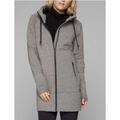 Athleta Jackets & Coats | Athleta Womens Dark Gray Stronger Hoodie Fleece Jacket Xs | Color: Gray | Size: Xs