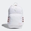 Adidas Bags | Adidas | Classic 3 Stripe Backpack White And Rose Gold | Color: Gold/White | Size: Os