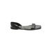 Zara Sandals: Black Print Shoes - Women's Size 38 - Open Toe