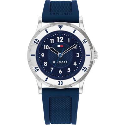 Quarzuhr TOMMY HILFIGER "KIDS" Armbanduhren blau Kinder Kinderuhren