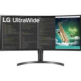 LG 35WN75CN-B 35" UW-QHD (3440x1440) 100Hz Curved LED FreeSync Monitor,Black (Refurbished)