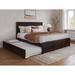 Madison Bed with Matching Footboard and Twin Extra Long Trundle