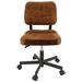 IGO Armless Office Desk Chair Task Chair Swivel Computer Office Desk Chair