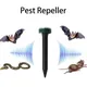 Outdoor Ultrasonic Sonic Mouse Mole Pest Rodent Repellent Solar Power Snake Mosquito Bird Ants