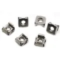 M4 M5 M6 M8 M10 304 A2-70 Stainless Steel Square Clip Floating Cage Nut for Server Cabinet Shelf