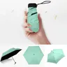 Ombrello sole pioggia donna ombrello piatto leggero ombrellone ombrellone pieghevole Mini ombrello