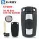 XRNKEY 3 pulsanti Remote Car Key Shell Fob Case per BMW X5 X6 E60 E70 E71 E87 E90 per BMW serie 1 3