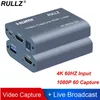 4k 60hz USB 3,0 Audio Video Capture Karte mit Loop USB 2.0 2,0 p HDMI Video Grabber für PS4 Game