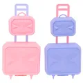 Doll Travel Luggage Toy Suitcase For 18 Inch American of Girl`s&43Cm Baby New Born Doll Furniture