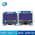 Écran de communication I2C IIC OLED de 0.96 pouces module d'affichage LCD bicolore bleu jaune et