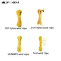 3F UL GEAR 2/4mm 20m Multifunction Reflective Tent Rope Camping Tent Line With 6 Free Knots