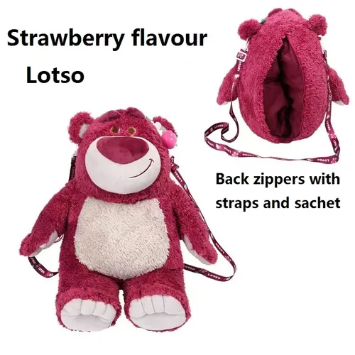 Disney Spielzeug Geschichte 4 Lotso Kawaii Erdbeere duftenden Bären Stofftiere Cartoon Plüsch Puppen