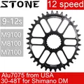 Stone Chainring For 12s Shimano m9100 m8100 m7100 m6100 Oval 30T to 48T 12 speed Direct Mount