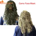 Jungle/Desert Face Mask Hunting Hats Ghillie Face Mask Hunter Headwear Hunting Blind Ropes 1.2M Gift