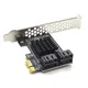 Chi a Mining SATA PCI-e adattatore 4 porte SATA 3.0 a PCIe x1 GEN3 scheda di espansione SATA 3 III PCI-e scheda PCI Express ASMedia ASM1064