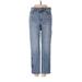 Melrose and Market Jeans - High Rise: Blue Bottoms - Women's Size 25 - Sandwash