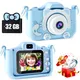 Kdis-Appareil photo numérique pour enfants jouets pour filles et garçons écran HD 1080P lecture