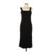 Old Navy Casual Dress - Midi Square Sleeveless: Black Print Dresses - Women's Size Large