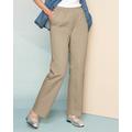 Blair Women's Classic Comfort® Straight Leg Pull-On Pants - Multi - 2X - Womens