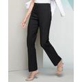 Blair Women's Slimtacular® Straight Leg Pull-On Pants - Black - L - Misses