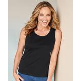 Blair Women's Essential Tank Top - Black - 3X - Womens