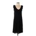 Lilla P Casual Dress - Party Scoop Neck Sleeveless: Black Print Dresses - Women's Size Small