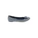 Nautica Flats: Gray Shoes - Women's Size 8 - Round Toe