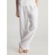 Pyjamahose CALVIN KLEIN UNDERWEAR "SLEEP PANT" Gr. XS (34), N-Gr, weiß (white) Damen Hosen Pyjamas