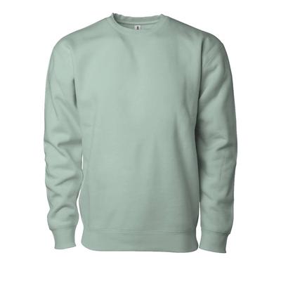Independent Trading Co. IND3000 Heavyweight Crewneck Sweatshirt in Dusty Sage size 3XL | Cotton/Polyester Blend