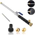 1Set Car Washing Maintenance High Pressure Power Water Gun Washer Water Jet Hose Pipe Wand Nozzle Sprayer Spray Cleaning Tool