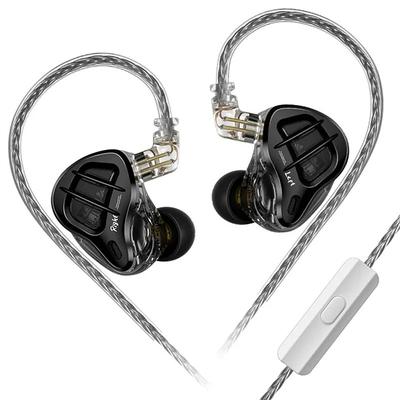 KZ ZAR 7BA 1DD Hybrid Driver In-ear Monitor Earphone HiFi 2Pin Wired Headphone Music DJ Headset Sport Game Earbud ZAX ZAD AST