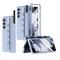Handy Hülle Handyhüllen Für Samsung Galaxy Z Fold 5 Z Fold 4 Rückseite Stifthalter Magnetisch Vollschutz PC