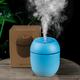 USB Portable Air Humidifier 7.44oz Essential Oil Diffuser Modes Auto Off With LED Light For Home Car Mist Maker Face Steamer Car Air Fresheners For Classroom School Bedroom Office