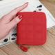 Women Short Wallets PU Leather Female Plaid Purses Ladies Card Holder Wallet Fashion Woman Small Zipper Wallet with Coin Purse