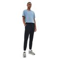 Trendyol Men's Herren Mittlerer Bund Regular Jogginghose Sweatpants, Navy Blue, L