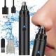 Ear And Nose Hair Trimmer Painless Eyebrow Facial Hair Removal Nose Clipper Usb Electric Nasal Hair Remover