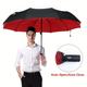 Simple Automatic Windproof Umbrella Double Layer Large Umbrella